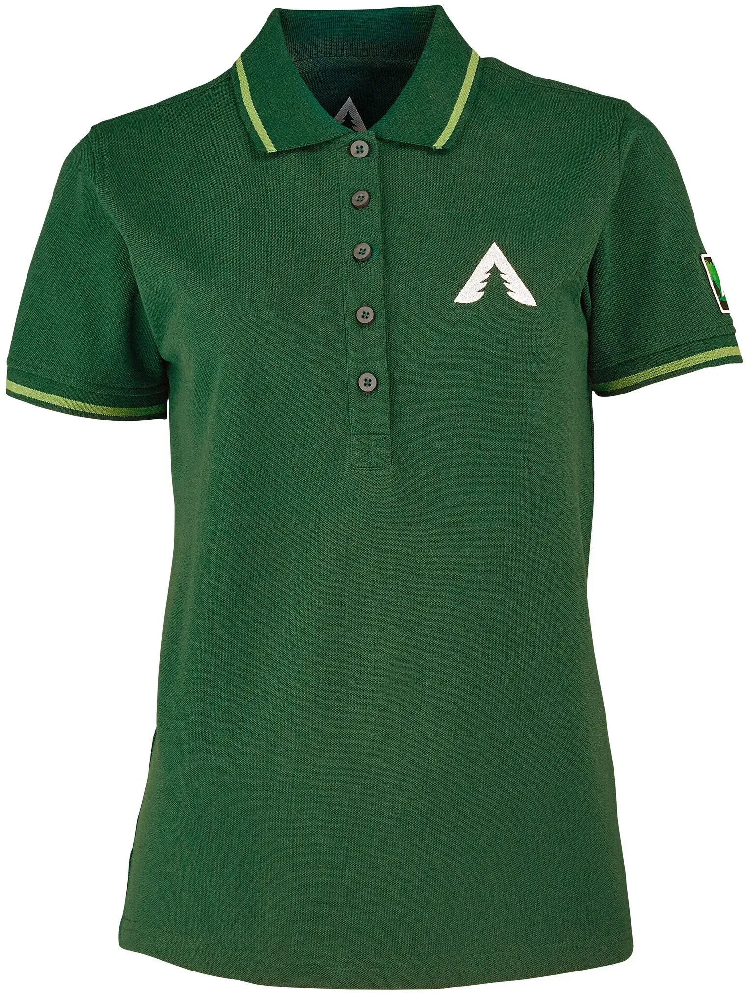 GRUBE Poloshirt, dunkelgrün, XS