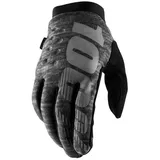 100% Brisker Offroad-handschuhe - Heather Grey - M