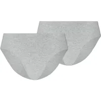 Puma Invisible Cotton Briefs 2 St. grau L