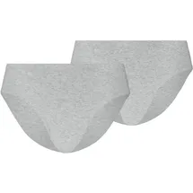 Puma Invisible Cotton Briefs 2 St. grau L