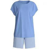 CALIDA Lovely Nights Short Pyjama Blau 44/46