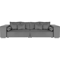 INOSIGN Big-Sofa »Aliya«, incl. Bettfunktion und Bettkasten, Breite 290 cm,incl. Zierkissen grau