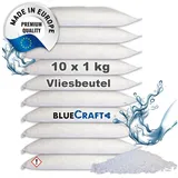 BlueCraft 10x 1 kg Raum Luftentfeuchter Granulat im Vliesbeutel