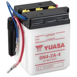 YUASA 6N4-2A-4 Batterie ohne Säurepack