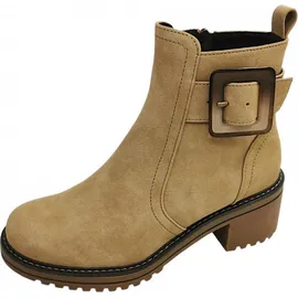 Marco Tozzi Damen 2-25428-45 Stiefelette, Beige, 39