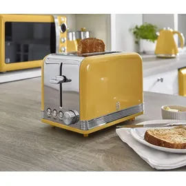 Swan Retro Set Frühstückswasserkocher 1,8 l Gelb