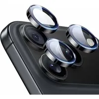 Esr Armorite Kameralinsen, schwarz / transparent, für iPhone 17 Pro Max, Apple iPhone 17 Pro, Apple iPhone 16 Pro, Apple iPhone 16 Pro Max, 15 Pro, 15
