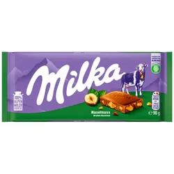 Milka Haselnuss 90G