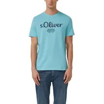 s.Oliver Baumwoll-T-Shirt mit Logo-Print