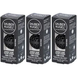 Sauberkugel Taschenreiniger Black Pearl 3,5 cm wiederverwendbar