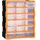 vidaXL Multi-Schubladen-Organizer 18 Schubladen 38x16x47 cm