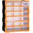 vidaXL Multi-Schubladen-Organizer 18 Schubladen 38x16x47 cm