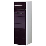 Held »Rimini«, Unterschrank 25 Aubergine