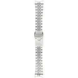 Seiko Metall 5 Sports Automatik GMT Armband M11X111J0 - silber
