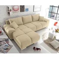 Ed exciting design Sofa Anton mit Schlaffunktion & Bettkasten