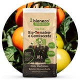 bionero bionero® Bio-Tomaten-& Gemüseerde "Fette Ernte" 18 l Sack