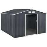 Gerätehaus Aus Metall "vegas" - 7,06 M2 - Grau