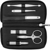 Zwilling Premium Maniküre Set 6tlg. Leder, Schwarz