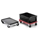 Durable Lagertrolley rot