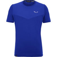 Salewa Lavaredo Short Sleeve T-shirt Blau XL Mann