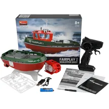 AMEWI RC-Boot Fairplay I Schlepper 2CH RTR grün (26110)