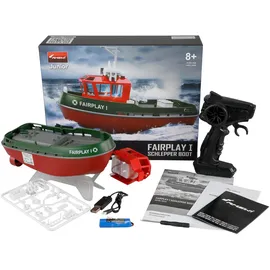 AMEWI RC-Boot Fairplay I Schlepper 2CH RTR grün (26110)