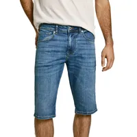 Pepe Jeans Herren Jeans Short STRAIGHT SHORT CASH Mid