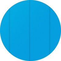 Tectake Solarfolie rund Ø 455 cm blau