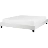 Beliani Roanne 180 x 200 cm Hellgrau