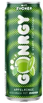 GÖNRGY Apfelringe Zucker Energy Drink 500ml