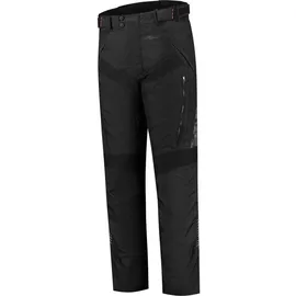 Rusty Stitches Hugo Pixel, Textilhose wasserdicht - Schwarz/Grau/Rot - XXL