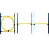 Dobar Agility Sprung-Set 100 x 76 cm Blau/Gelb