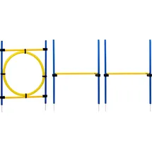 Dobar Agility Sprung-Set 100 x 76 cm Blau/Gelb
