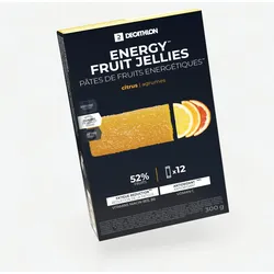 Fruchtgelee Riegel Energy Ecosize Zitrusfrüchte 12 × 25 g EINHEITSFARBE No Size