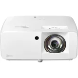 Optoma UHZ35ST DLP 4K UHD Laser Heimkino Projektor 3500 Lumen 2xHDMI/USB/LAN Weiß