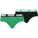 Puma Basic Slips green M 2er Pack