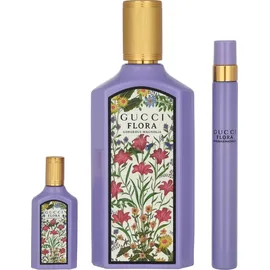GUCCI Flora Gorgeous Magnolia Eau de Parfum 100 ml + Eau de Parfum 10 ml + Eau de Parfum 5 ml Geschenkset