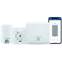 Bundle aus Homematic IP Access Point + Homematic IP Smart Home Lichtsensor – außen + Homematic IP Smart Home Rollladenaktor für Markenschalter
