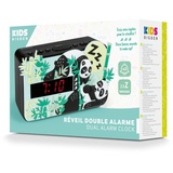 Bigben Interactive R15 – Panda Uhr Analog Mehrfarbig