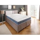 Boxspringmatratze Luther Petrol, DELAVITA, 24 cm hoch, bietet den perfekten Wohlfühlkomfort 140 cm x 200 cm x 24 cm