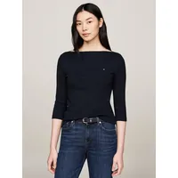 Tommy Hilfiger New Cody Slim 3/4-arm T-Shirt Nos Desert