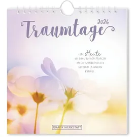 Grafik-Werkstatt Postkartenkalender 2026 Traumtage: Postkartenkalender
