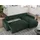 MKS Meble Ecksofa Cord 2-Sitzer Grün