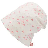 Sterntaler Slouch-Beanie Herzen ecru, 45 cm