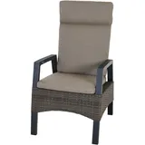 Siena Garden Gartenstuhl TARANTO 72 x 61 x 109 cm braun