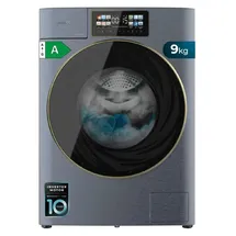 Cecotec Bolero DressCode 9950 Waschmaschine (9 kg, 1400 U/min, Ice Blue)