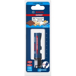 Bosch Expert Construction Material Carbide Lochsäge 22mm für Holz, Ziegel
