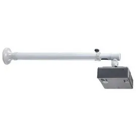 NeoMounts BEAMER-W100SILVER Beamer-Wandhalterung Neigbar, Drehbar Wandabstand (max.): 123cm Silber