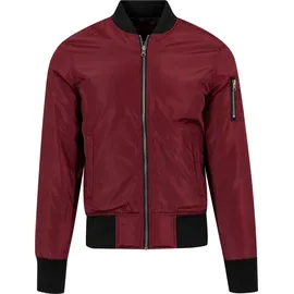 URBAN CLASSICS 2-tone Jacke bordeaux / noir S