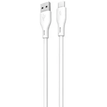 DUDAO USB-C auf USB-A 1 m Weiß